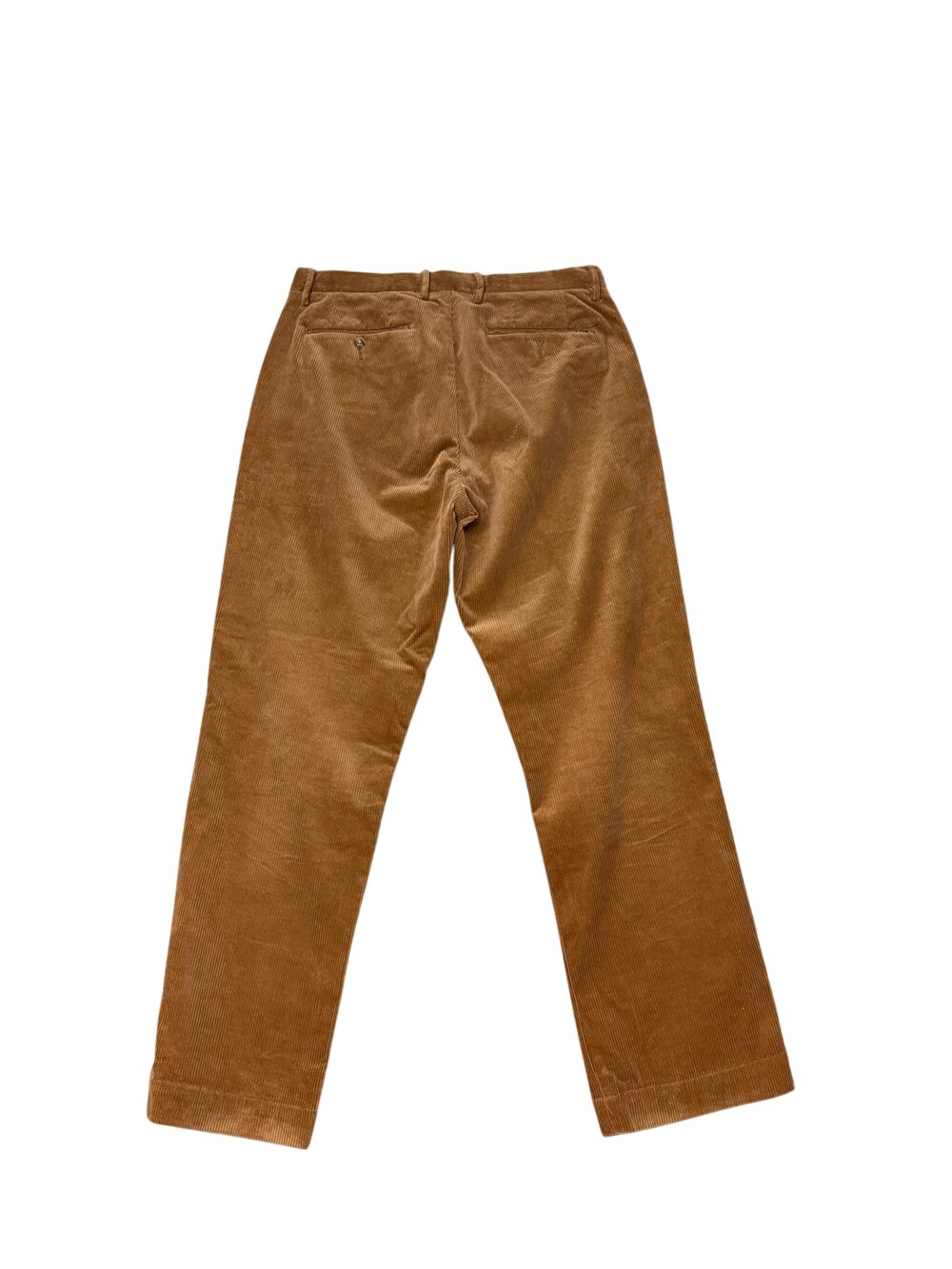 Polo Ralph Lauren Pants Mens 34x29 Brown Corduroy Chino Straight Leg Stretch